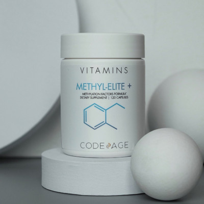 Viên uống bổ não CodeAge Methyl Elite+ - Hỗ Trợ Ngủ Ngon, Tăng Tập Trung, Giảm Stress 120 Viên