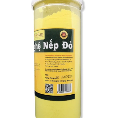Tinh nghệ nếp đỏ Mộc Lan (hộp 500g)