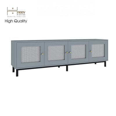 [Happy Home Furniture] ROTAN, Kệ TV 4 cánh mở , 180cm x 40cm x 54cm ( DxRxC), KTV_035