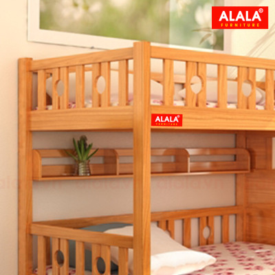 Giường tầng ALALA114 Cao Cấp/ Miễn phí vận chuyển và lắp đặt/ Đổi trả 30 ngày/ Sản phẩm được bảo hành 5 năm từ thương hiệu ALALA/ Chịu lực 700kg