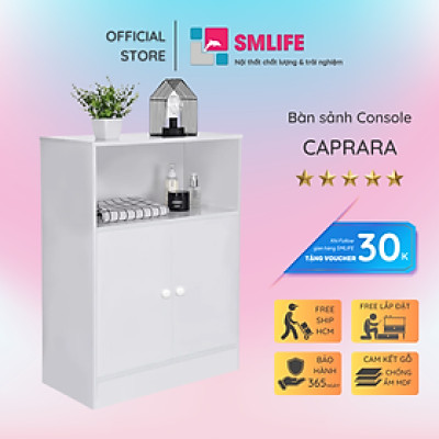 Bàn sảnh ra vào gỗ hiện đại SMLIFE Caprara