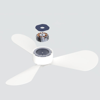Quạt trần, quạt treo mini 3 cánh Tiross TS2287 - Hàng chính hãng