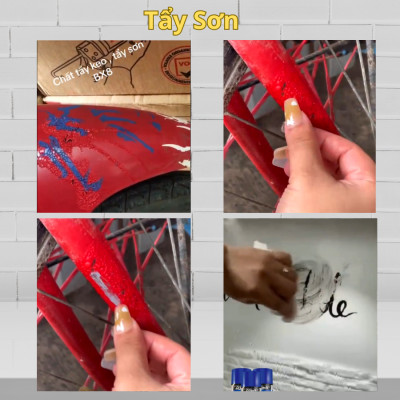 Bình Xịt Tẩy Keo, Silicon, Tẩy Sơn, Tẩy Mọi Loại Keo O’tech BX-8 (450ml) Gasket Sealant Remover - Hàng Chính Hãng