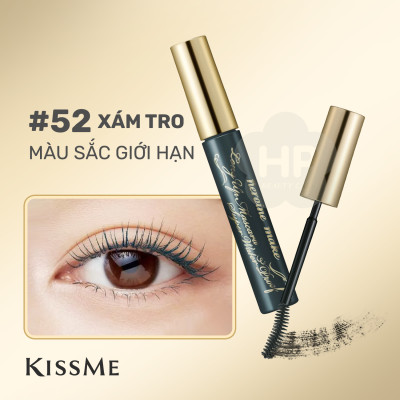 Mascara Nâng Cong Và Làm Dài Me Màu Xám Tro Kissme Heroine Make 6 G