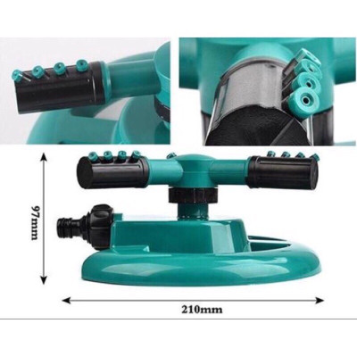 Vòi phun nước tưới cây - Mát mái bằng nhựa tự động xoay 360 độ PaKaSa 