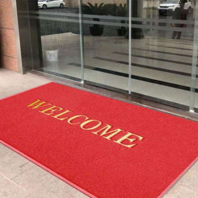 Thảm chùi chân welcome KT 120cm x 180cm Thảm Trải Khách Sạn, Siêu Thị Điện Máy, Tòa Nhà Lớn, Thảm Chùi Chân Nhựa PVC.,