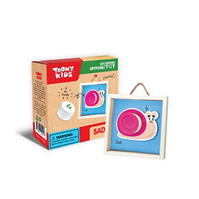 Bộ Đồ Chơi DIY TOONYKIDS Thú Cảm Xúc All The Feel Sad TN00424-006 [Tặng Kèm Sticker]