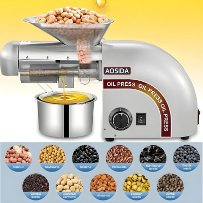 Máy ép dầu thực vật Nóng và Lạnh thương hiệu Anh Quốc AOSIDA WF-J118 - Hàng nhập khẩu