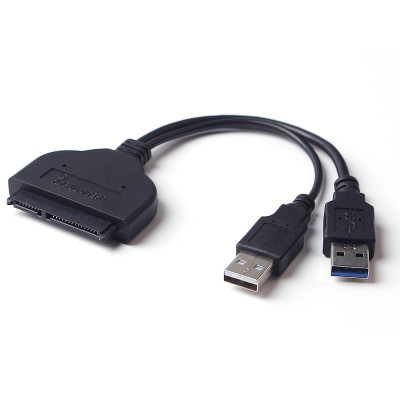 Cáp chuyển Sata to 2 đầu USB 3.0 và 2.0 - Hàng Nhập Khẩu