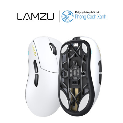 Chuột không dây siêu nhẹ Lamzu Thorn - Hỗ trợ 8KHz - Hàng Chính Hãng