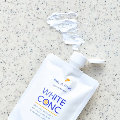 Set Sữa Tắm Dưỡng Trắng Da Và Kem CC Dưỡng Trắng Da Toàn Thân White Conc (Set 360 mL & 200 G)