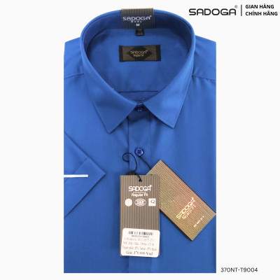 Áo Sơ Mi Nam Thấm Hút Mồ Hôi Sadoga Ngắn Tay, Nhanh Khô, Chất Liệu Cao Cấp T9004