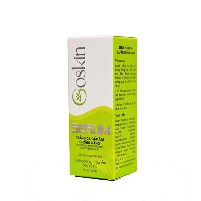 Serum Trắng Da Cấp Ẩm Chống Nắng 30ml Goskin