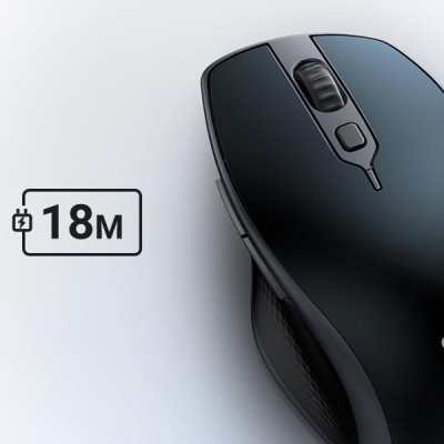 Ugreen UG15807MU101TK 4000DPI Bluetooth 6 nút điều chỉnh kiểu dáng Công thái học Màu Xanh Chuột không dây + BT Không kèm Pin AA - HÀNG CHÍNH HÃNG