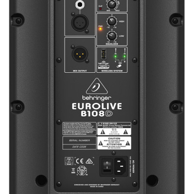 LOA ACTIVE BEHRINGER EUROLIVE B108D- Hàng chính hãng