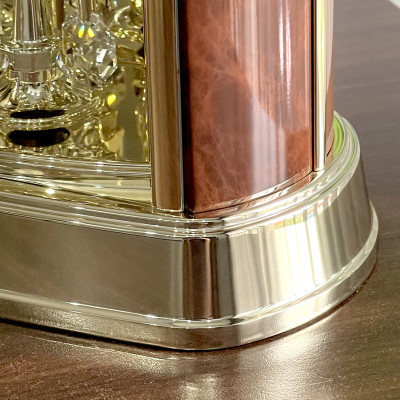 Đồng hồ để bàn Nhật Bản Rhythm 4SG696WT23 Kt 21.3 x 27.1 x 12.2cm, 1.3kg Vỏ nhựa