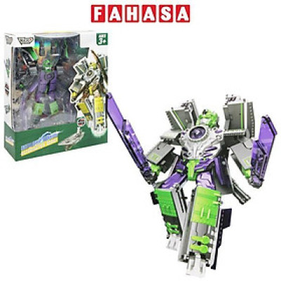 Đồ Chơi Robot Biến Hình Thành Tàu Sân Bay - Vecto VT698B16/GR - Màu Xanh Lá