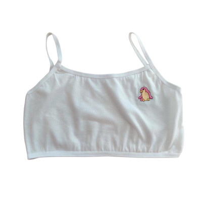Combo 3 Áo Lá Học Sinh Thêu Hình Chim Cánh Cụt 335 – Cotton Mềm Mại, Co Giãn, Thoáng Khí