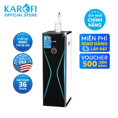 Máy lọc nước RO Mỹ 11 lõi Karofi KAQ-D36S RO - Giao trước lắp sau miễn phí toàn quốc - Bảo hành 36 tháng - Hàng chính hãng
