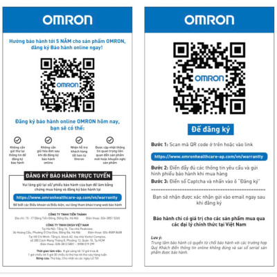 Máy Đo Huyết Áp Cổ Tay Omron HEM 6181 - Thương Hiệu Nhật Bản