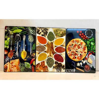 (ẢNH THẬT) Tranh treo tường gia vị trang trí decor phòng ăn phòng bếp kèm đinh treo