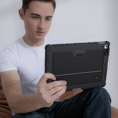 Bao da/ Case kiêm bàn phím Bluetooth cho iPad Gen 9 10.2 inch 2021 có Trackpad hiệu Nillkin - Hàng nhập khẩu