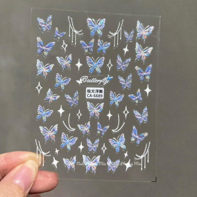 Tổng Hợp Mẫu Sticker 5D Làm Nail Cao Cấp Trang Trí Móng Cực Đẹp, Dễ Sử Dụng Tiết Kiệm Thời Gian Cho Nàng Yêu Thích Nail Nữ Women