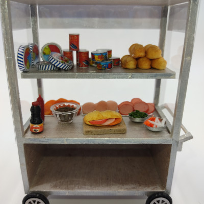 MÔ HÌNH TỰ LẮP RÁP DIY SÀI GÒN XƯA VÀ NAY - XE BÁNH MÌ VIỆT NAM - HR13