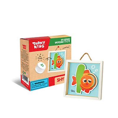Bộ Đồ Chơi DIY TOONYKIDS Thú Cảm Xúc All The Feel Shy TN00424-005 [Tặng Kèm Sticker]
