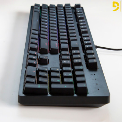 Bàn phím quang cơ Gaming Fuhlen CYBER Led Rainbow 16 chế độ, bảo hành 24 tháng- Hàng chính hãng