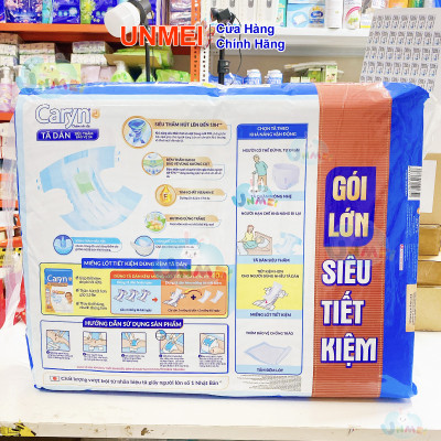 Tã Dán Siêu Thấm Caryn Gói Siêu Tiết Kiệm L40 (40 Miếng)