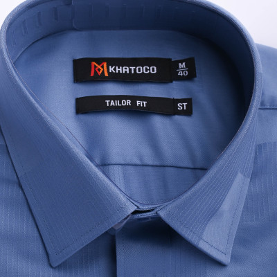 Áo sơ mi Khatoco tay ngắn