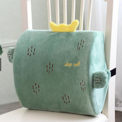 Bộ 3 món gối tựa lưng + gối bụng mèo + mền ngủ văn phòng cao cấp A - giao ngẫu nhiên