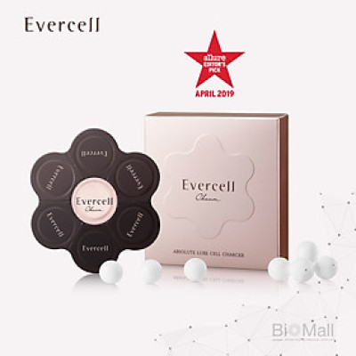 Viên Tế bào gốc đông khô tinh khiết Chống lão hóa EVERCELL Chaum Absolute Luxe Cell Charger 14 viên 
