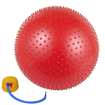 Bóng Tập Yoga Chất Liệu Cao Su Có Gai Massage DNS010 Chính Hãng Đại Nam Sport + Kèm Bơm Tay Mini