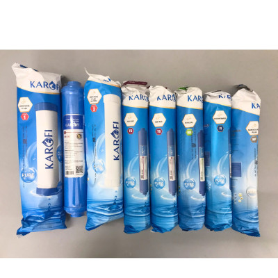 HÀNG CHÍNH HÃNG - COMBO 9 LÕI LỌC NƯỚC THAY THẾ MÁY LỌC NƯỚC N-e239 KAROFI