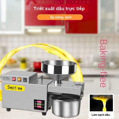 Máy ép dầu thực vật công nghiệp, dùng trong nhà hàng, khách sạn. Thương hiệu Mỹ cao cấp Septree - S9S - HÀNG CHÍNH HÃNG