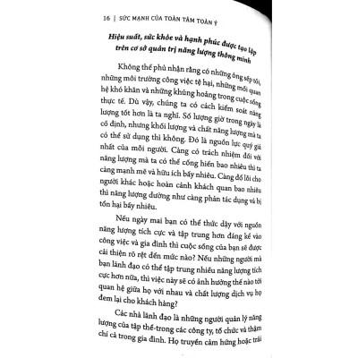 Sức Mạnh Của Toàn Tâm Toàn Ý - Bản Quyền