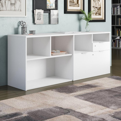 Bàn sảnh ra vào gỗ hiện đại SMLIFE Chandra