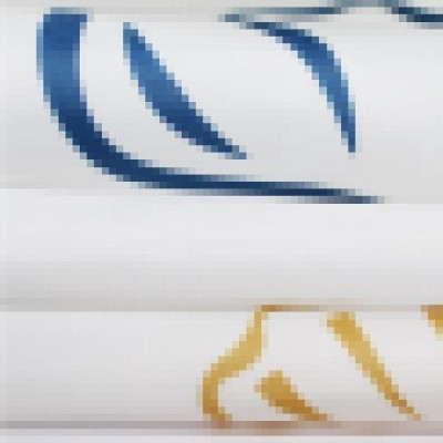 Rèm Phòng Tắm Vải Polyester Không Thấm Nước, Họa Tiết Đại Dương