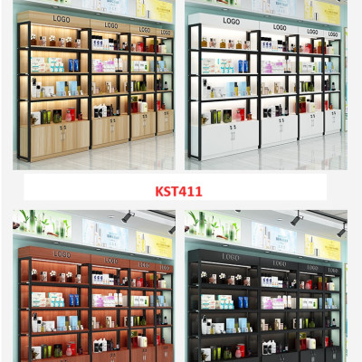 Kệ trưng bày sản phẩm, hàng hóa , kệ trang trí khung sắt mặt gỗ KST411- Nội thất lắp ráp Viễn Đông Adv