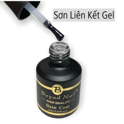 Base Top Beyad Sơn Gel Liên Kết Và Top Phủ Bóng Móng Chai 18ml Làm Nail Bền Đẹp Nữ Women