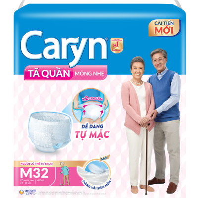 Tã Quần Caryn Loại Mỏng Nhẹ M32