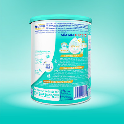 Sữa bột Nestlé NAN OPTIPRO PLUS 1 800g/lon với 5HMO Sản Xuất Tại Thụy Sĩ (0 - 6 tháng)