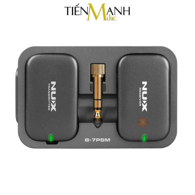 Bộ Thu Phát Audio Stereo Không Dây Nux B7PSM 5.8GHz Wireless In-Ear Monitoring System B-7PSM Cho Tai Nghe, Bàn Trộn Hàng Chính Hãng