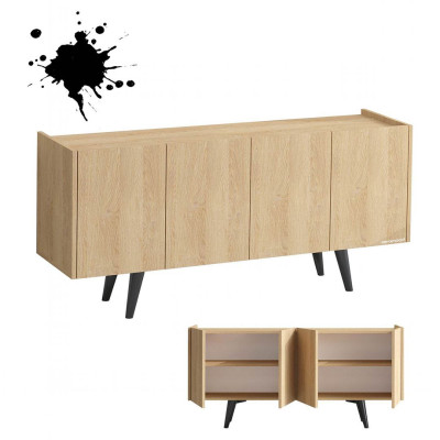 Bàn sảnh ra vào gỗ hiện đại SMLIFE Chiraxe