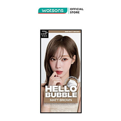 Bọt Kem Nhuộm Tóc mise en scène Hello Bubble 100g