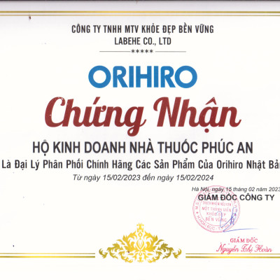 Trà Beauty Collagen Orihiro 16 gói giúp giảm cân, phân giải mỡ thừa, chống lão hóa và đẹp da