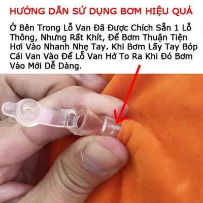 Ghế bơm hơi tình yêu Có Tay Vịn - Tặng Kèm Bơm Tay và quà tặng bơm tay đơn giản tháo ráp da bền đàn hồi không thủng