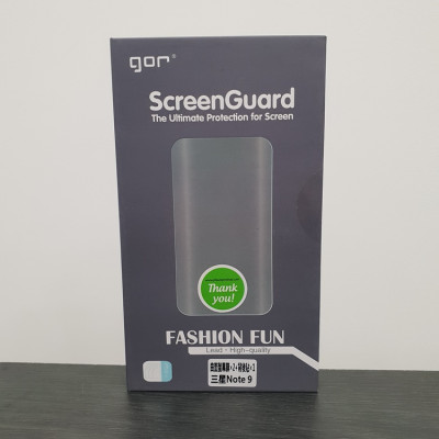 Bộ 4 miếng Dán Dẻo Gor Cho Galaxy Note 9 (dán Full màn hình) - Hàng nhập khẩu